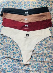 TOM&amp;GEE Thong Panties 4 Pack