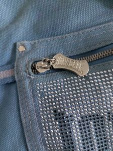 denim vintage shoulder bag