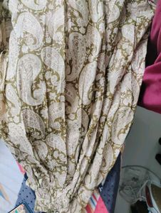 Ethnic Paisley Print skirt with kurti