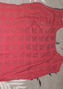 Red nd blue plaazo Ethnic Kurta with Golden