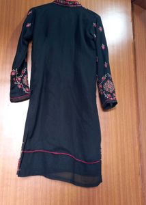 Black Kurta N Duppatta