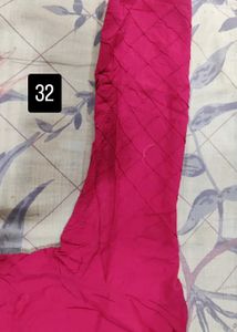 Vibrant Pink Ethnic Blouse pack of 5