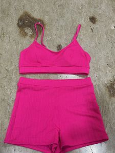 pink fushia bikini set