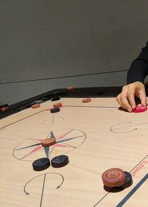 Carrom Board  with Coins Set