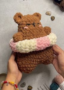Crocheted Bear Plush