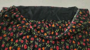 Elegant Black Saree