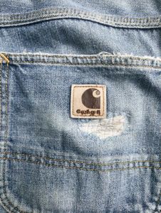 Carhartt Light Wash Distressed Denim Jeans