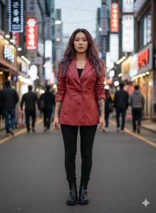 Siena Original Leather Girls Jacket