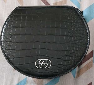 Allen Solly Black Croc Sling Bag