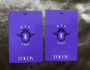 Official BTS Dicon Photocards - Set of 2