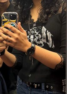 Goth / Emo / punk Lace Trim Black Cardigan