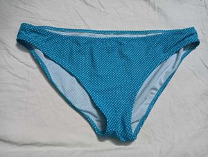 Teal Polka Dot💛 Bikini Bottom