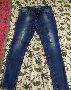 D-BLUSE Branded Ribbed New Jean (Woman)