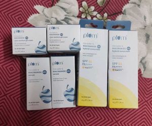 Plum Rice Water & Niacinamide Skincare Bundle