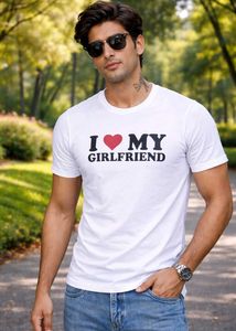 I Heart My Girlfriend Graphic t-shirt