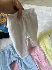 Pack of 5 Baby Girls Thermal pants for winter