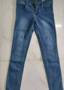 Cute Planet Embroidered Jeans