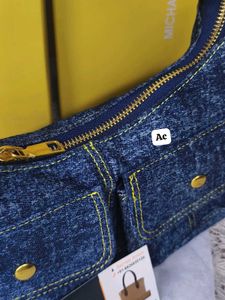 Stylish Denim Hobo Bag