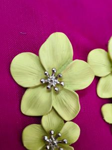 Floral Statement Earrings