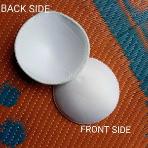 White Bra Pads - Size 30