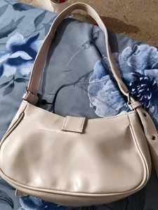 Y2K White Shoulder Bag