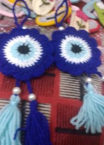 Handmade Evil Eye &amp; Spider-Man Charms