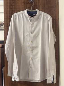 Men's Zara Band Collar Shirt