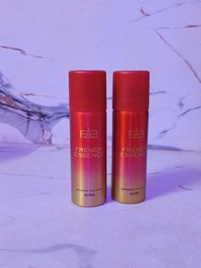 Combo of 2 French Essence Aura Deodorant Body Spra