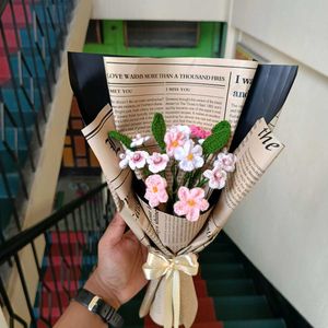 Crocheted Flower Bouquet Gift
