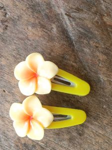 Cute Flower Hair Clips - Set of 2