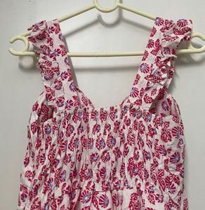Beautiful Floral Print Gown