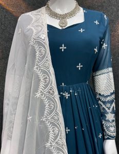 PREMIUM READYMADE ANARKALI SUIT SET