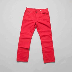 Reject Denim Bold Red Statement Jeans