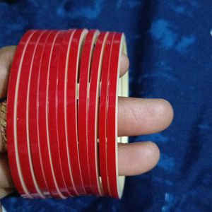 Red Bridal Bangles Set