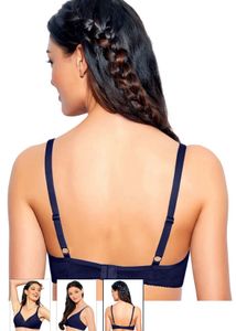 Navy Blue Wirless Bra