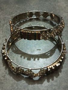 Embellished Bangle Pair