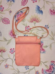 Peach Crossbody Bag