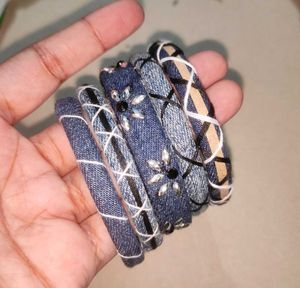 Denim Bangle Set🧿