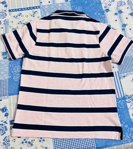 Men's Striped Polo T-Shirt