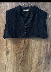 Black Lace Bolero Shrug