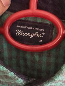 Men's Green Checkered Long Sleeve Shirt