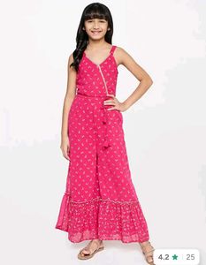 Pink Floral Maxi Jumpsuit