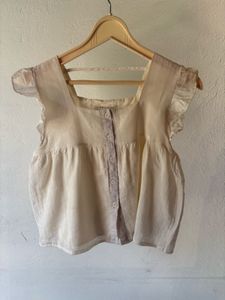 Bohemian Style Linen Top