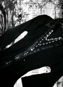 Chic Black y2k button up fitted top