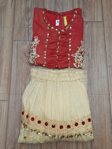 Long Skirt With Top For Girls 🧚‍♀️