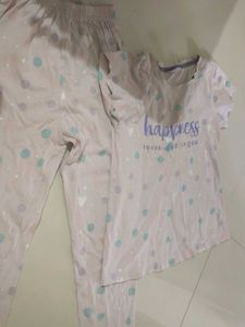Cute Polka Dot Pajama Set