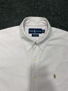 Men's Classic Striped Button-Down Shirt