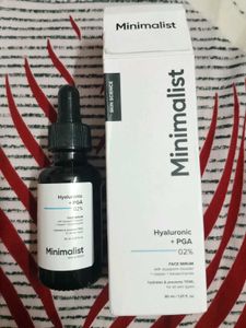 Minimalist Hyaluronic + PGA 0.2% Face Serum