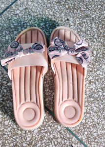 Cute Bow Slide Slippers