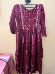 Elegant Maroon Kurta